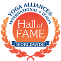 Yoga Alliance Hall of Fame Award