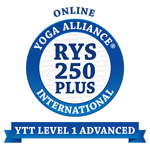 Yoga Alliance RYS 250 PLUS  LVL 1 ADV